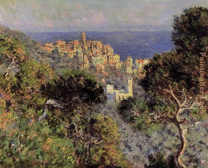 View of Bordighera painting - Claude Monet View of Bordighera art painting